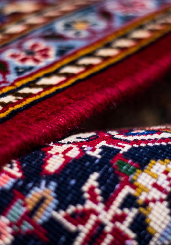 Kashan Namdari Persian Carpet Rug N1Carpet